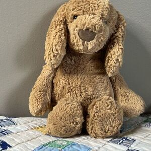 Jellycat Bashful Toffee Puppy 12” plush doggie
